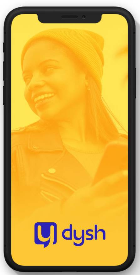 dysh app screen